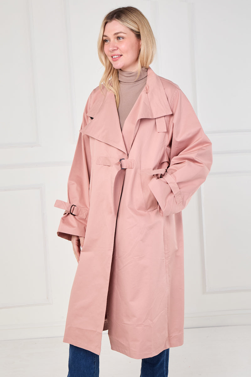 Oversized Belted Trench Coat