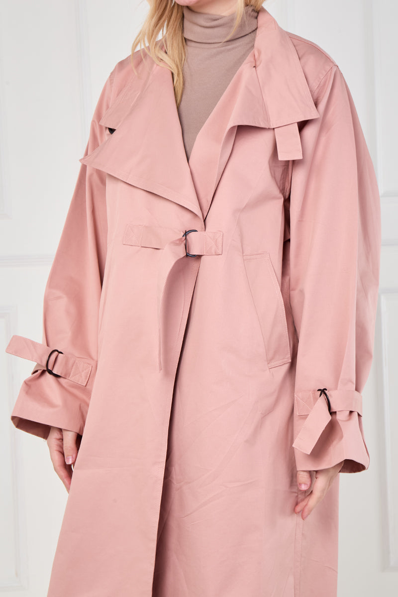 Oversized Belted Trench Coat