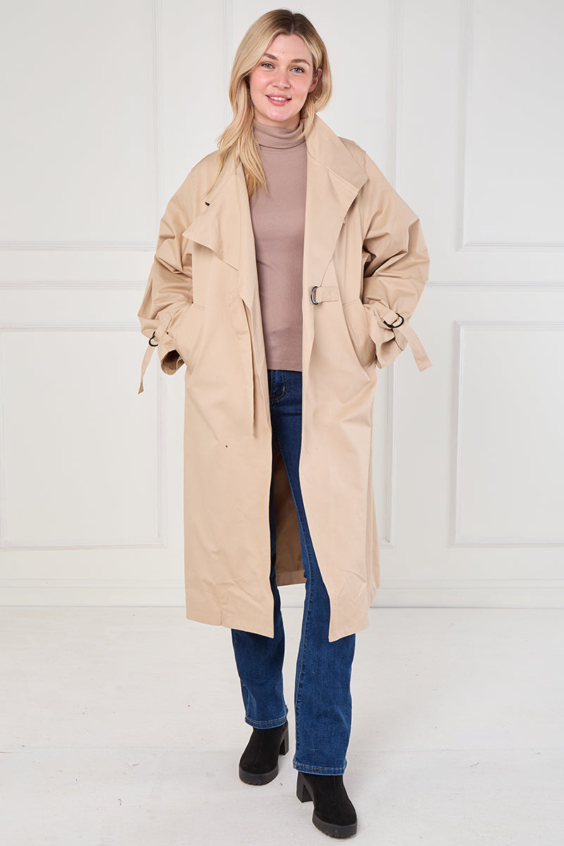 Oversized Belted Trench Coat