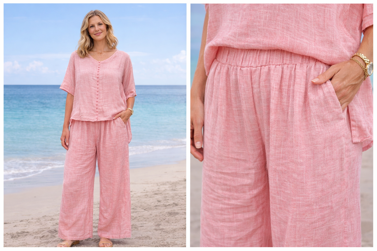 Button Front Co-ord Set