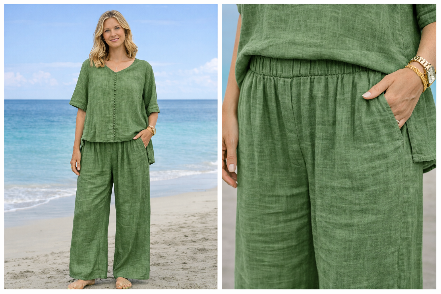 Button Front Co-ord Set