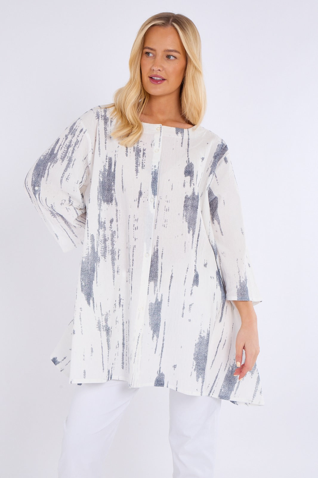 Abstract Print Tunic