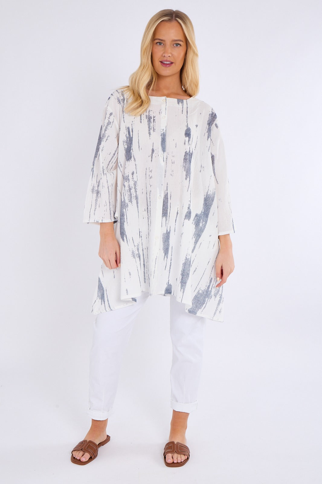 Abstract Print Tunic