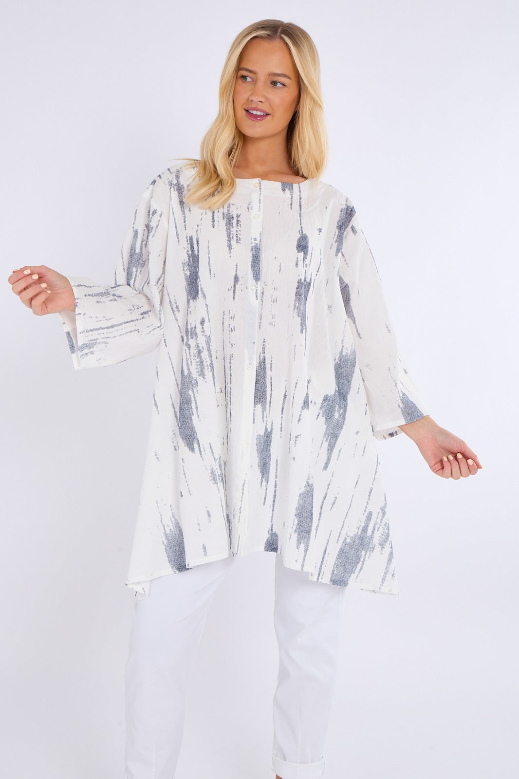 Abstract Print Tunic