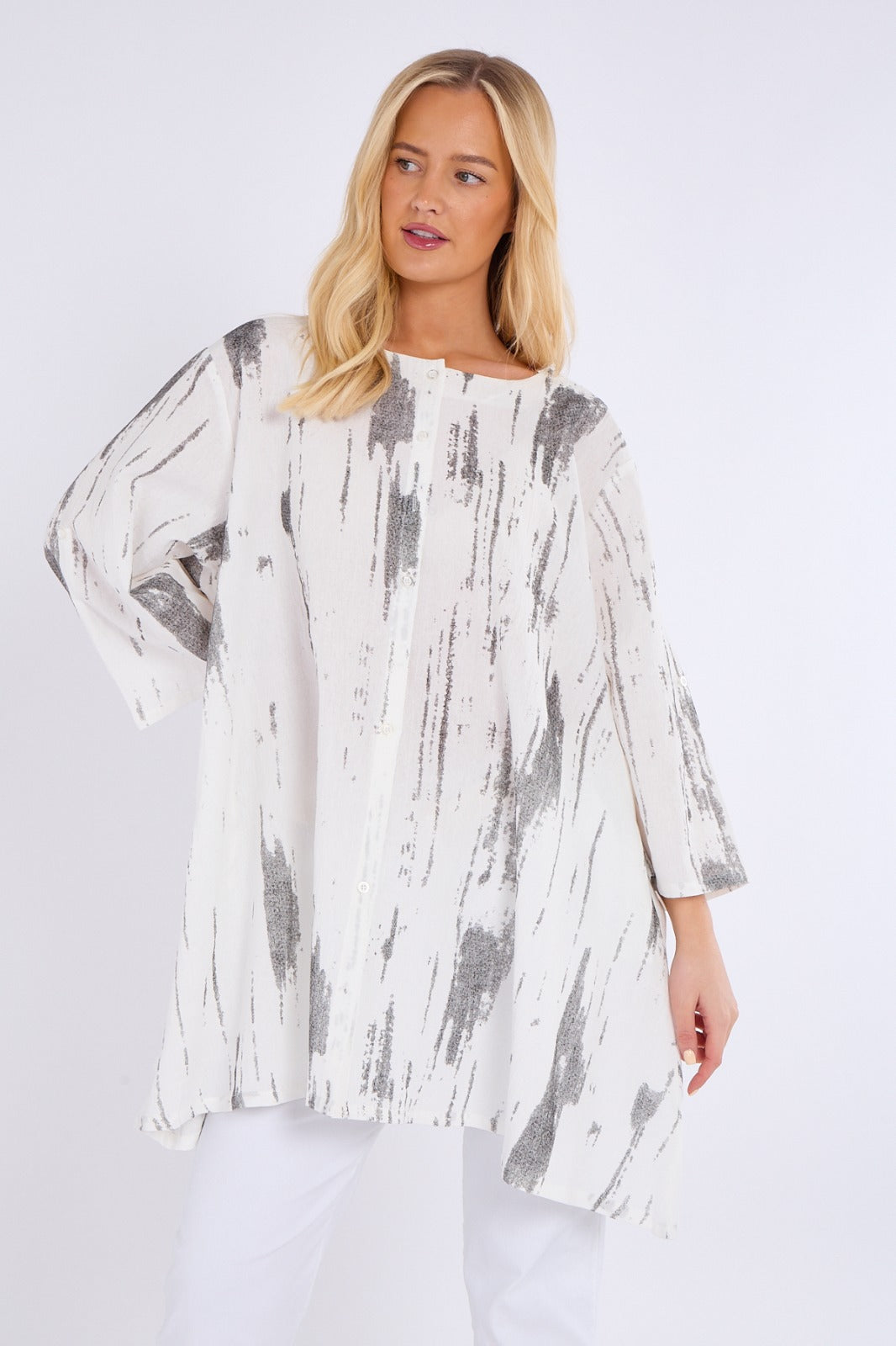 Abstract Print Tunic
