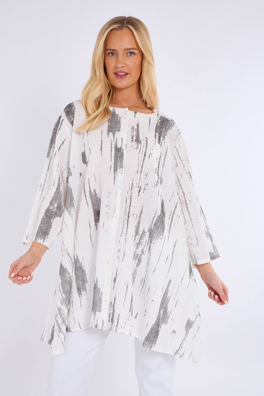 Abstract Print Tunic