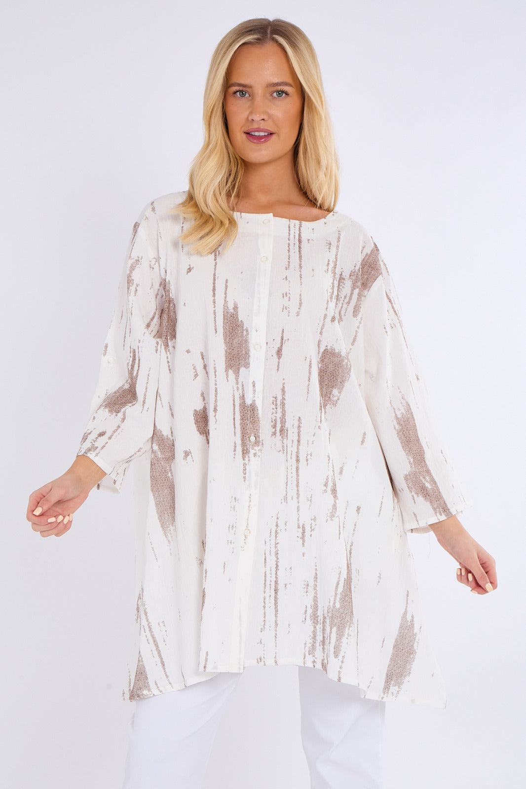 Abstract Print Tunic