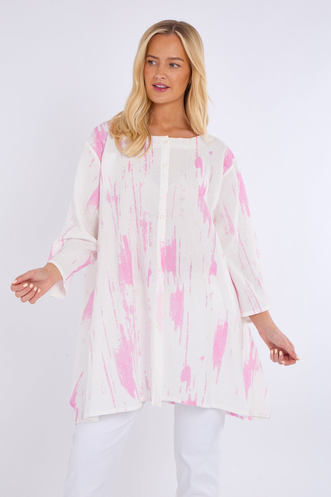 Abstract Print Tunic