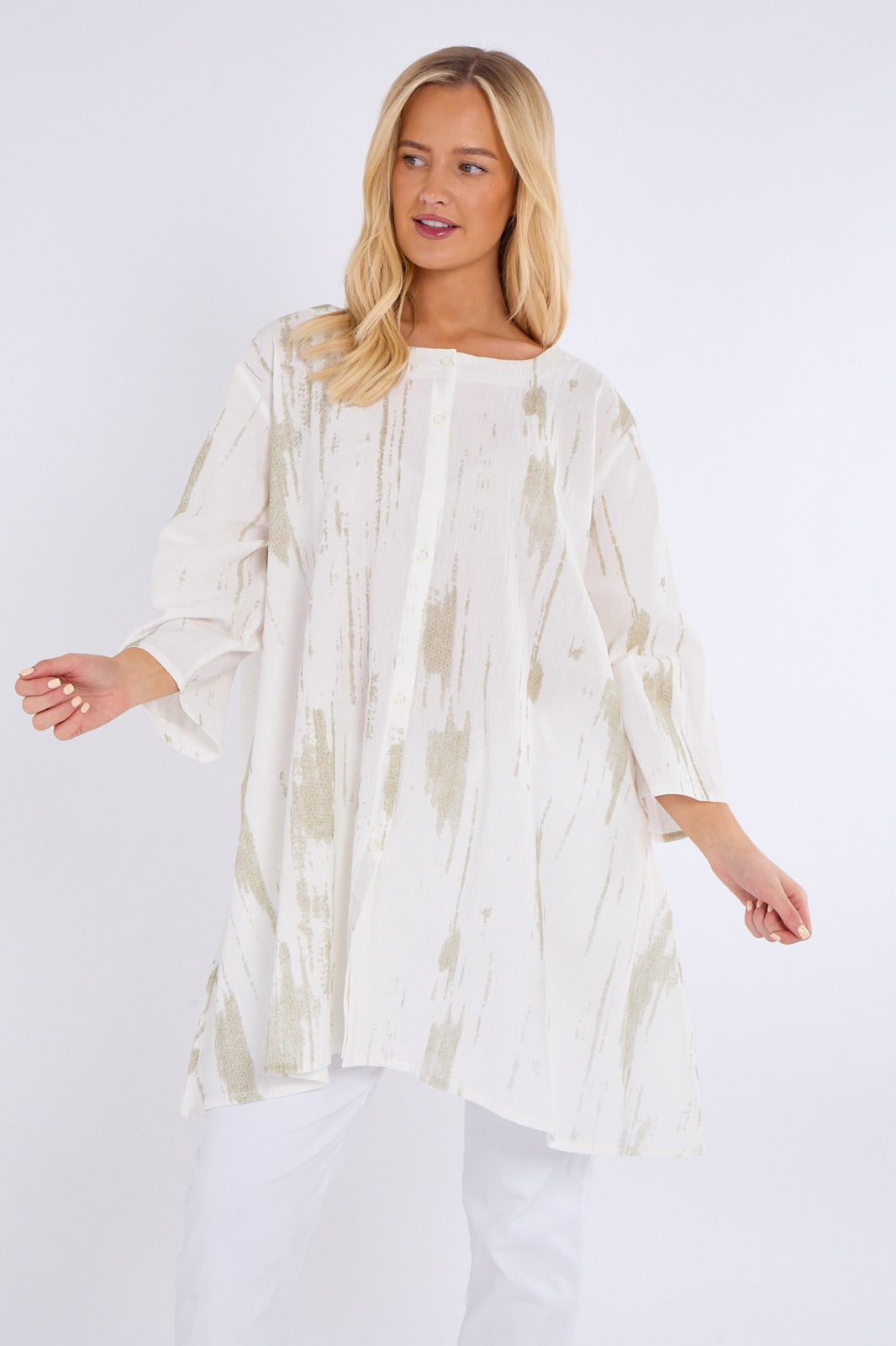 Abstract Print Tunic
