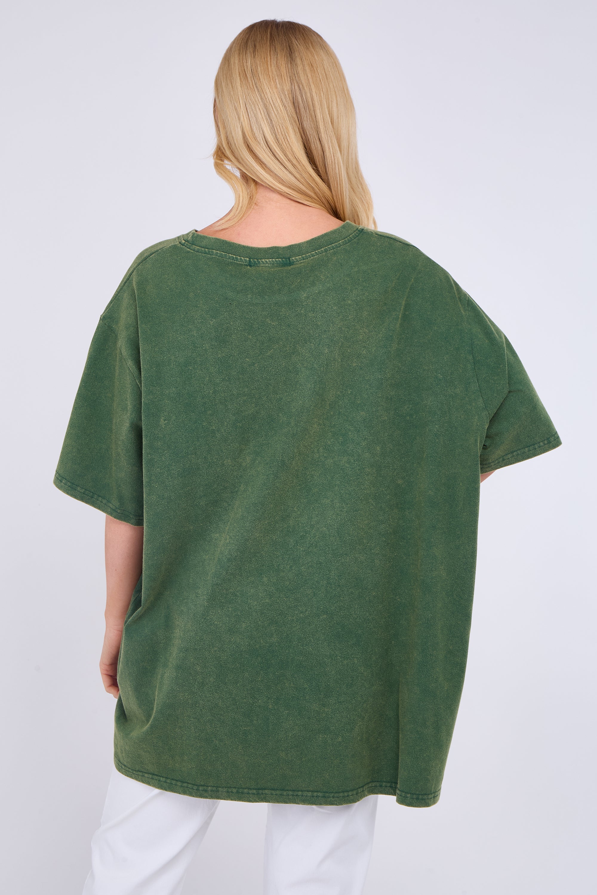 Angel Wing Embellished Oversized Top
