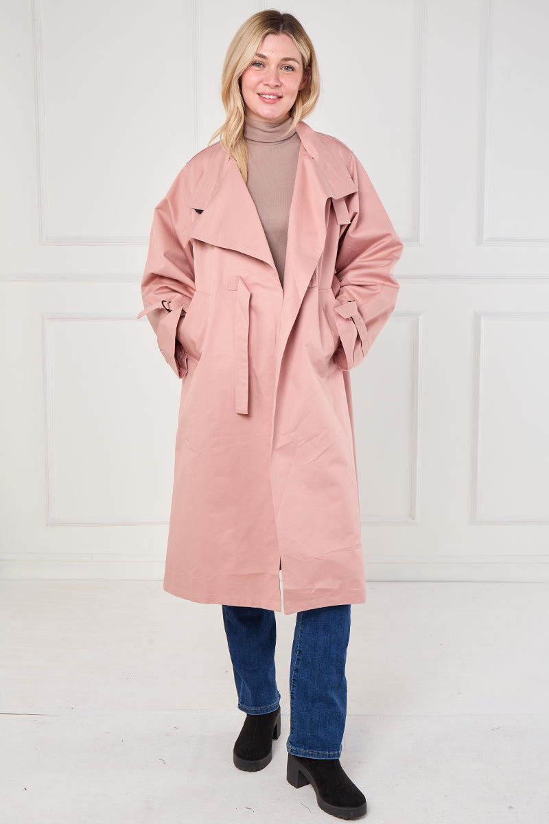 Oversized Belted Trench Coat