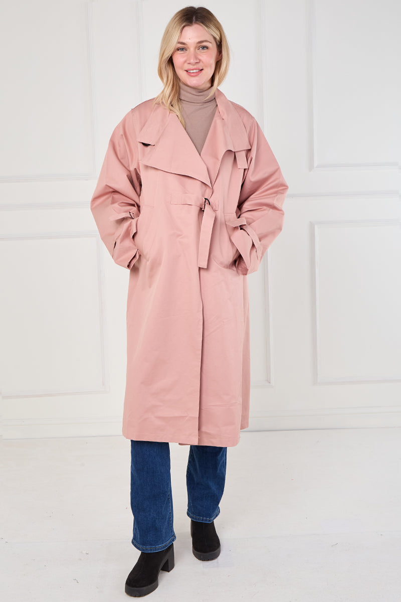 Oversized Belted Trench Coat