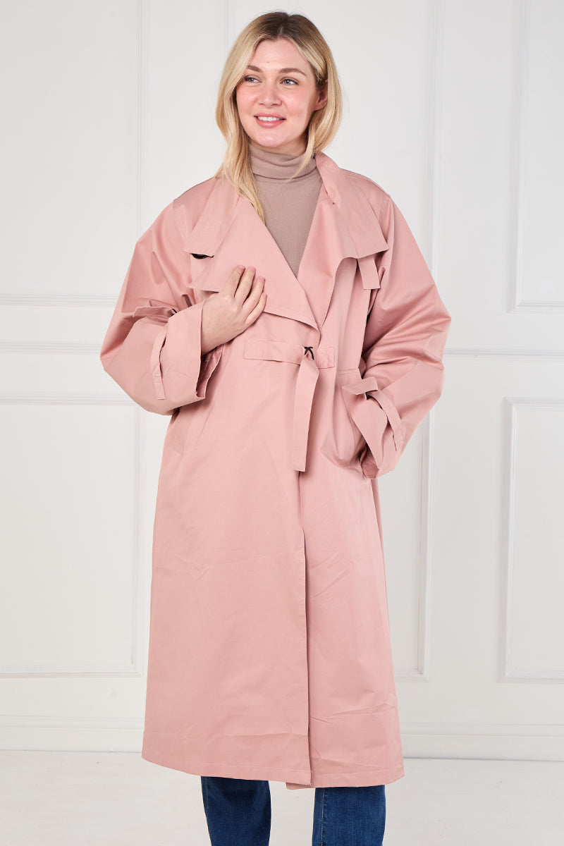 Oversized Belted Trench Coat