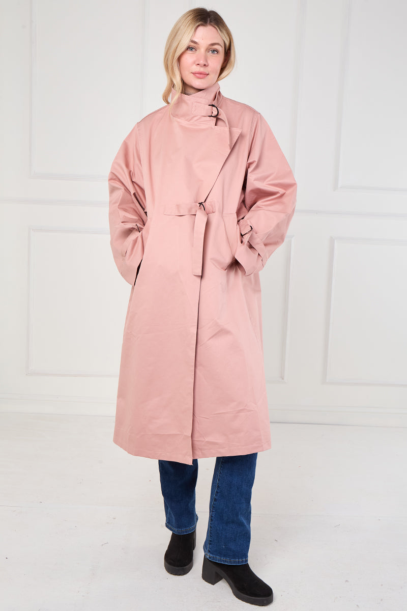 Oversized Belted Trench Coat