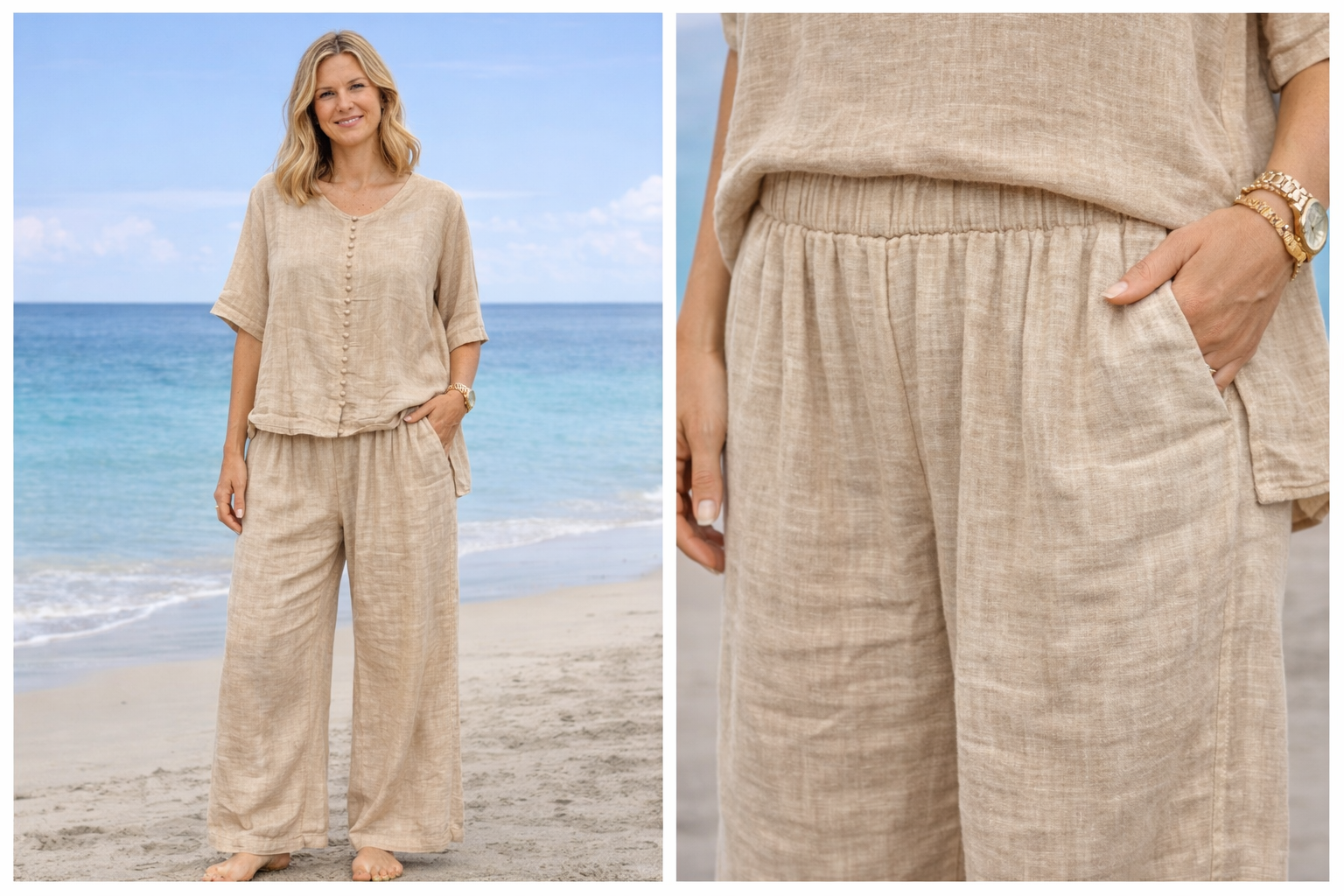 Button Front Co-ord Set