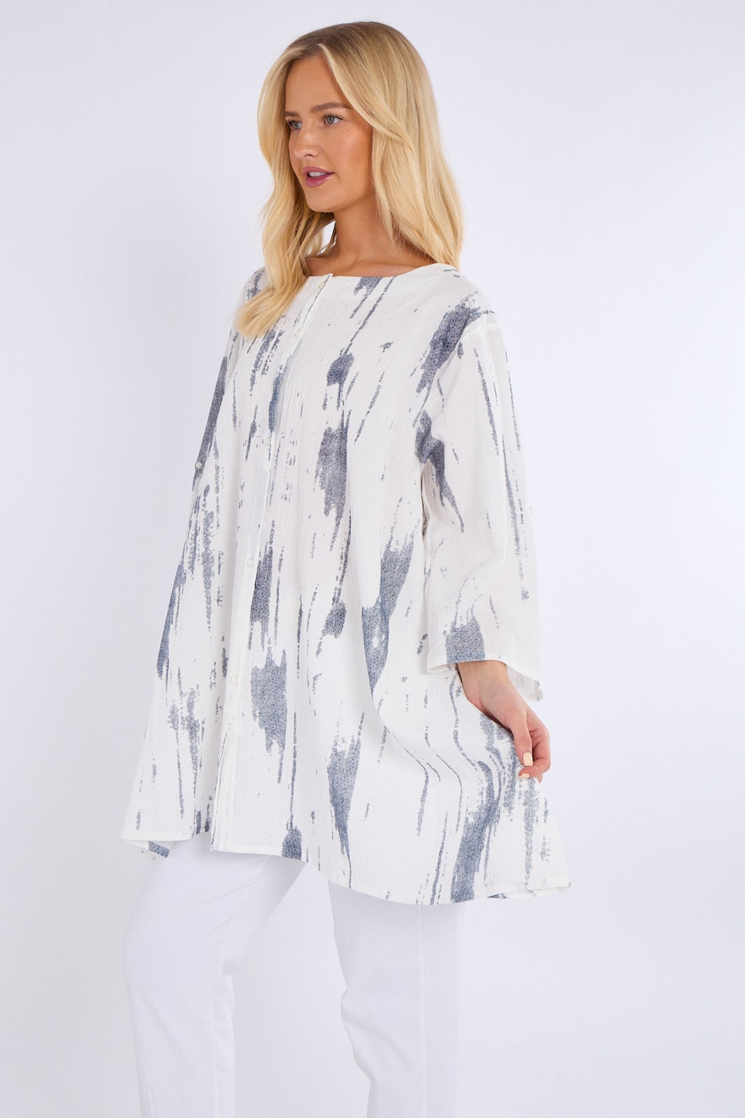 Abstract Print Tunic