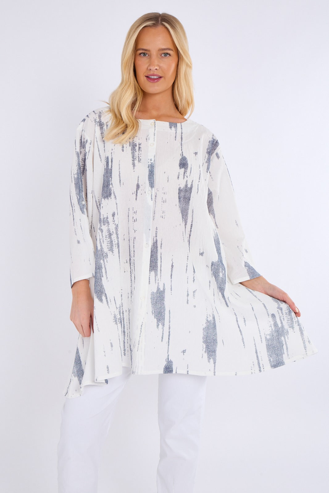 Abstract Print Tunic