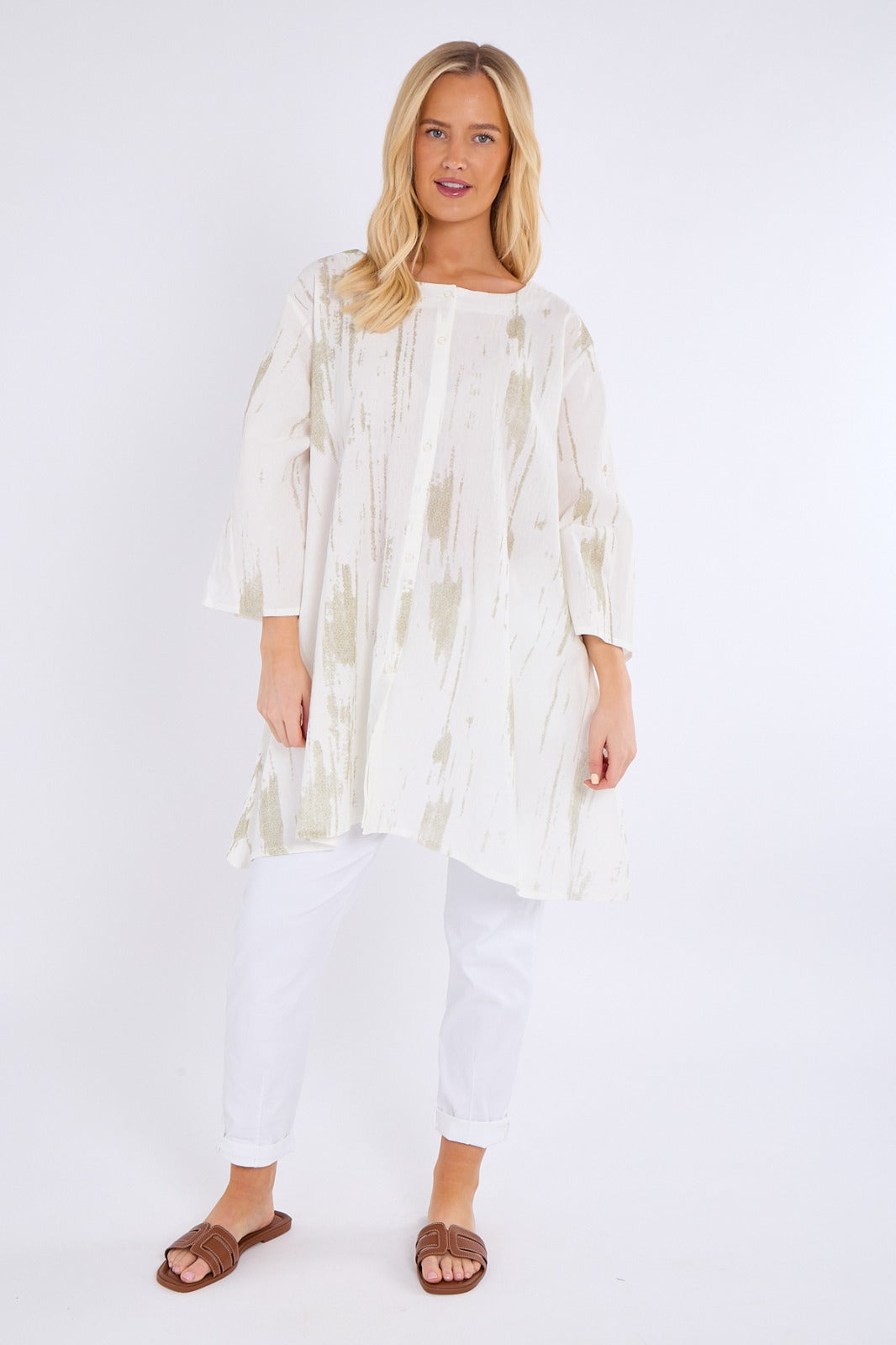 Abstract Print Tunic