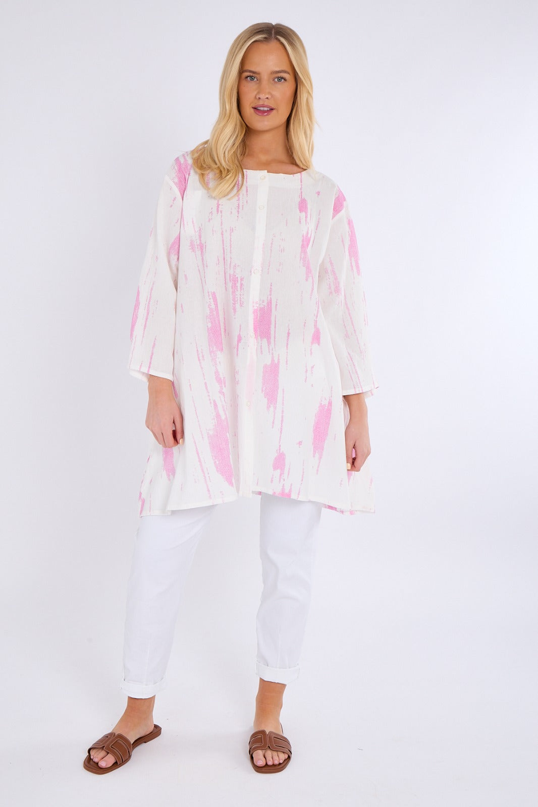 Abstract Print Tunic